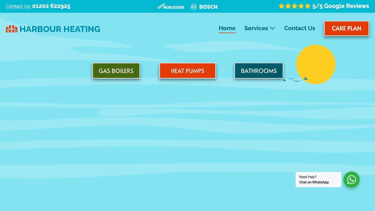 GAS AND HEATING ENGINEER LTD website preview