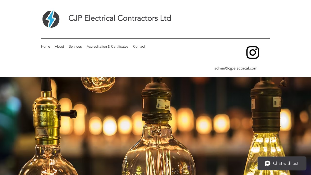 CJP ELECTRICAL CONTRACTORS LTD website preview