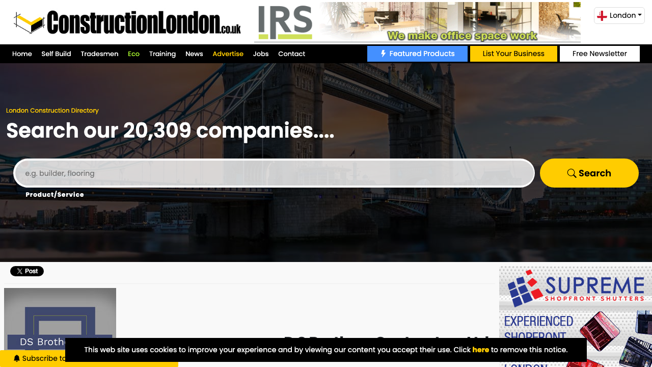 BROTHERS BUILD & FINISH LIMITED website preview
