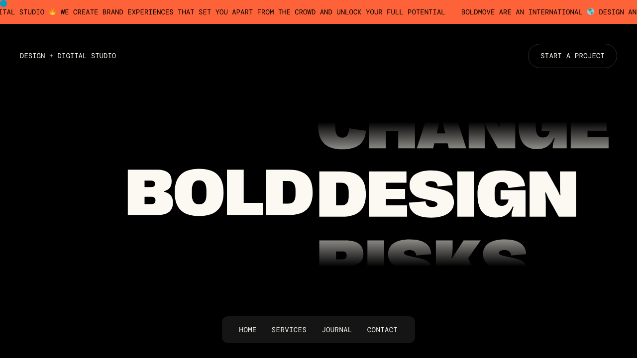 BOLD MOVE CREATIVE LIMITED website preview