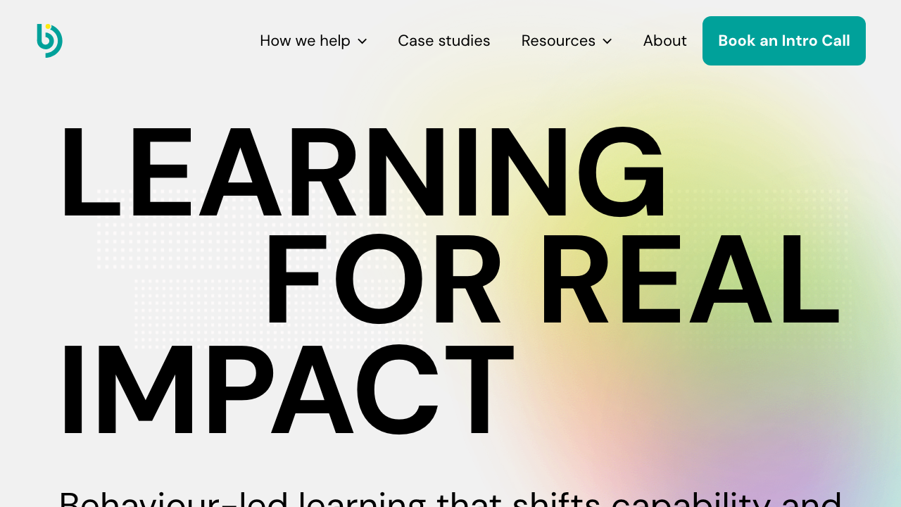 BLUE JAY LEARNING LTD website preview