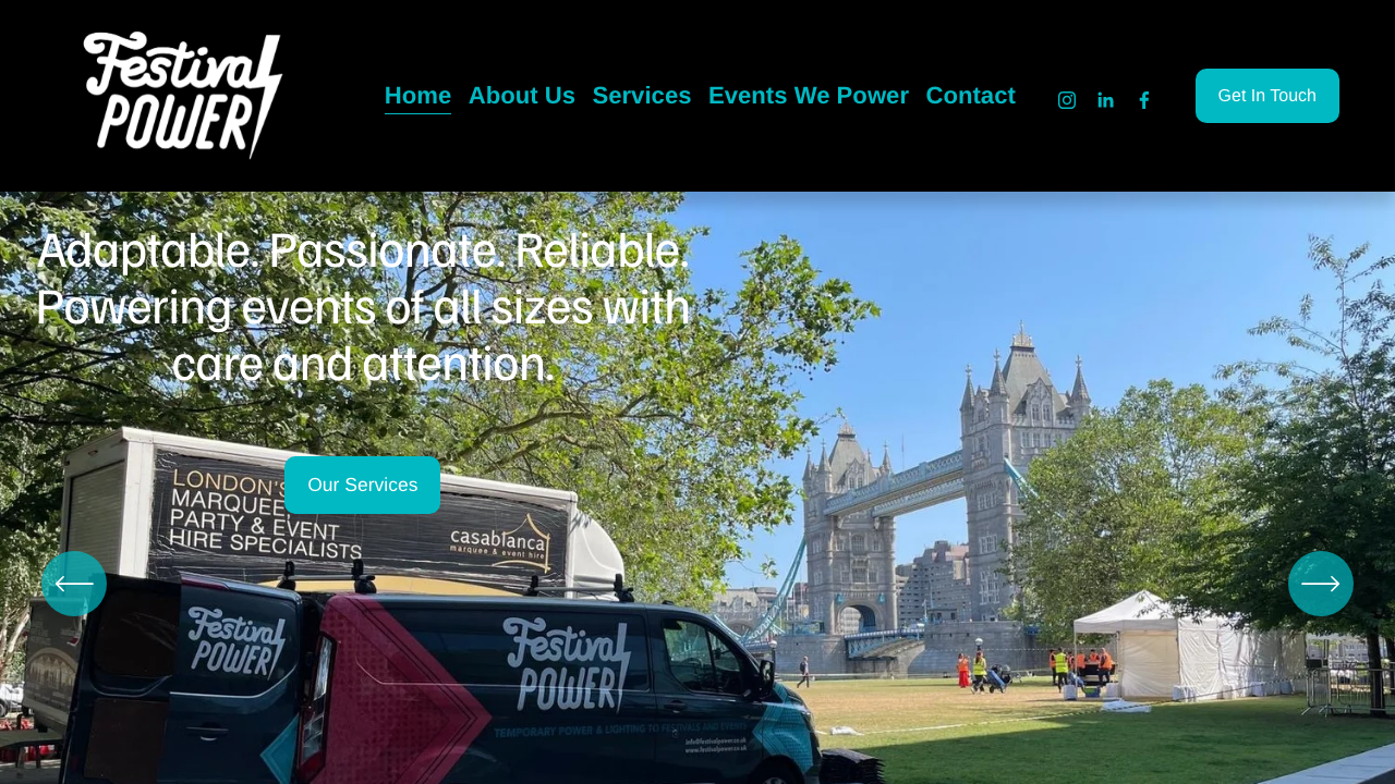 FESTIVAL POWER LTD website preview