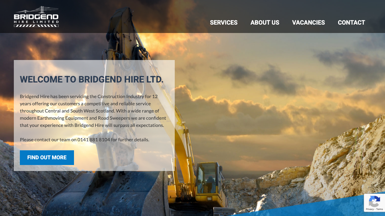 BRIDGEND PLANT LIMITED website preview