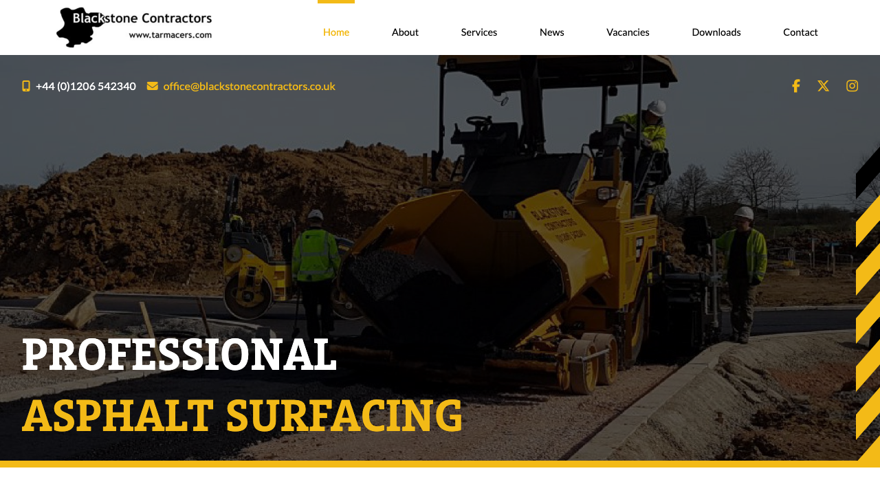 BLACKSTONE CONSTRUCTION LTD website preview