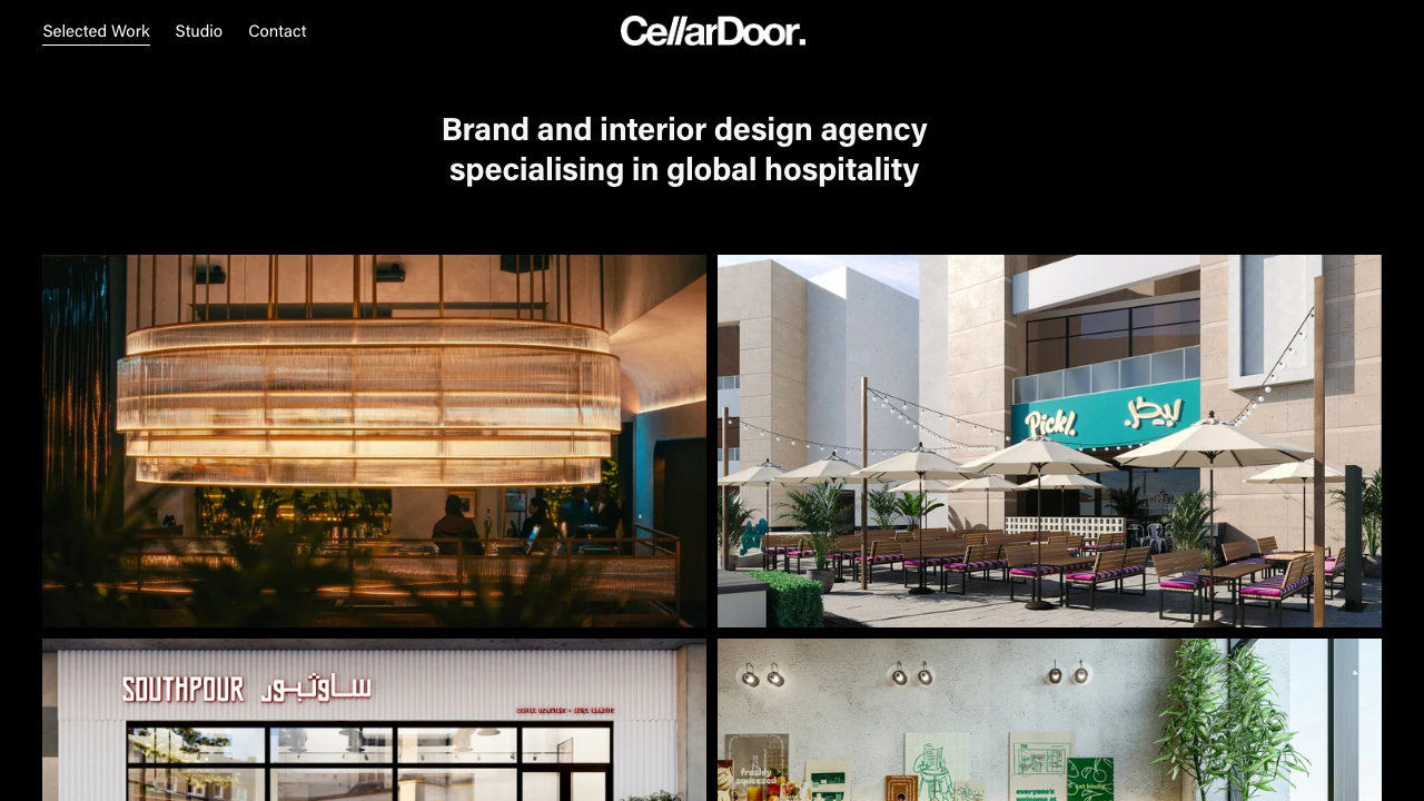 CELLAR DOOR CREATIVE LIMITED website preview