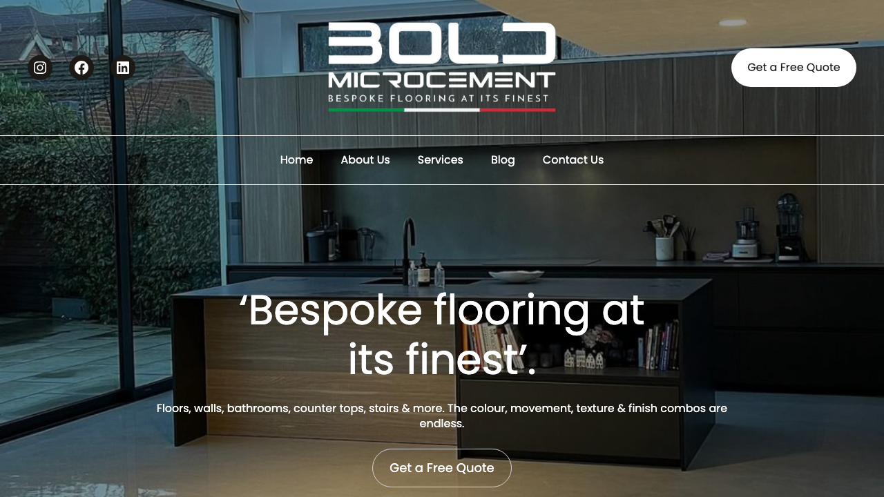 BOLD MICROCEMENT LTD website preview