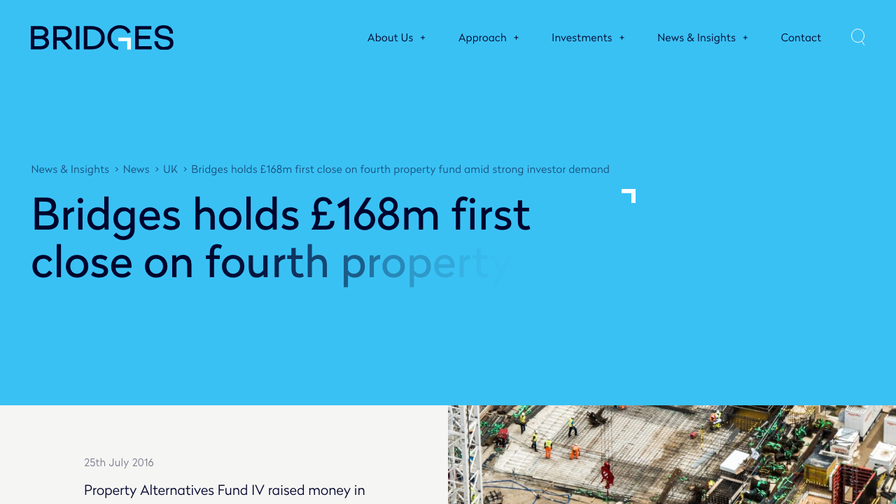 BRIDGE VENTURE LIMITED website preview