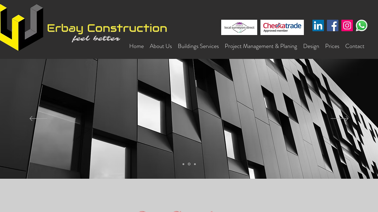 ERBAY CONSTRUCTION LTD website preview