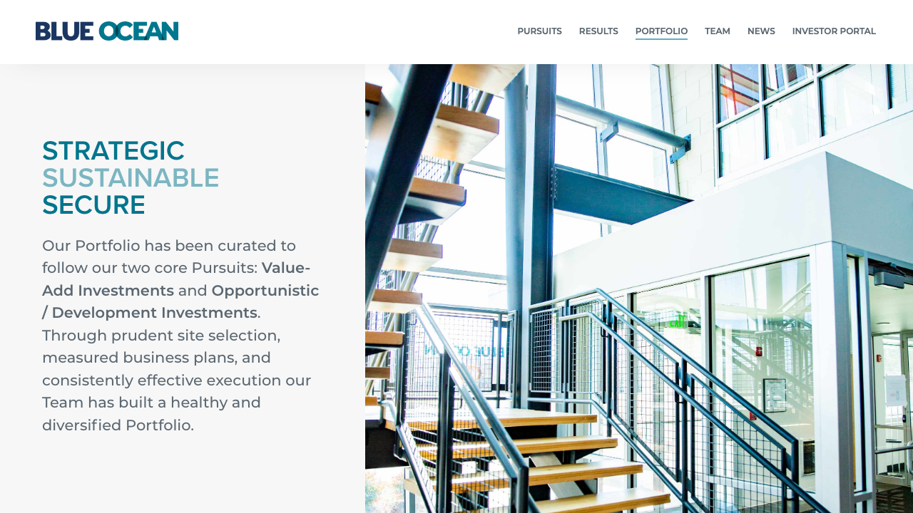 BLUE OCEAN REAL ESTATE LTD website preview