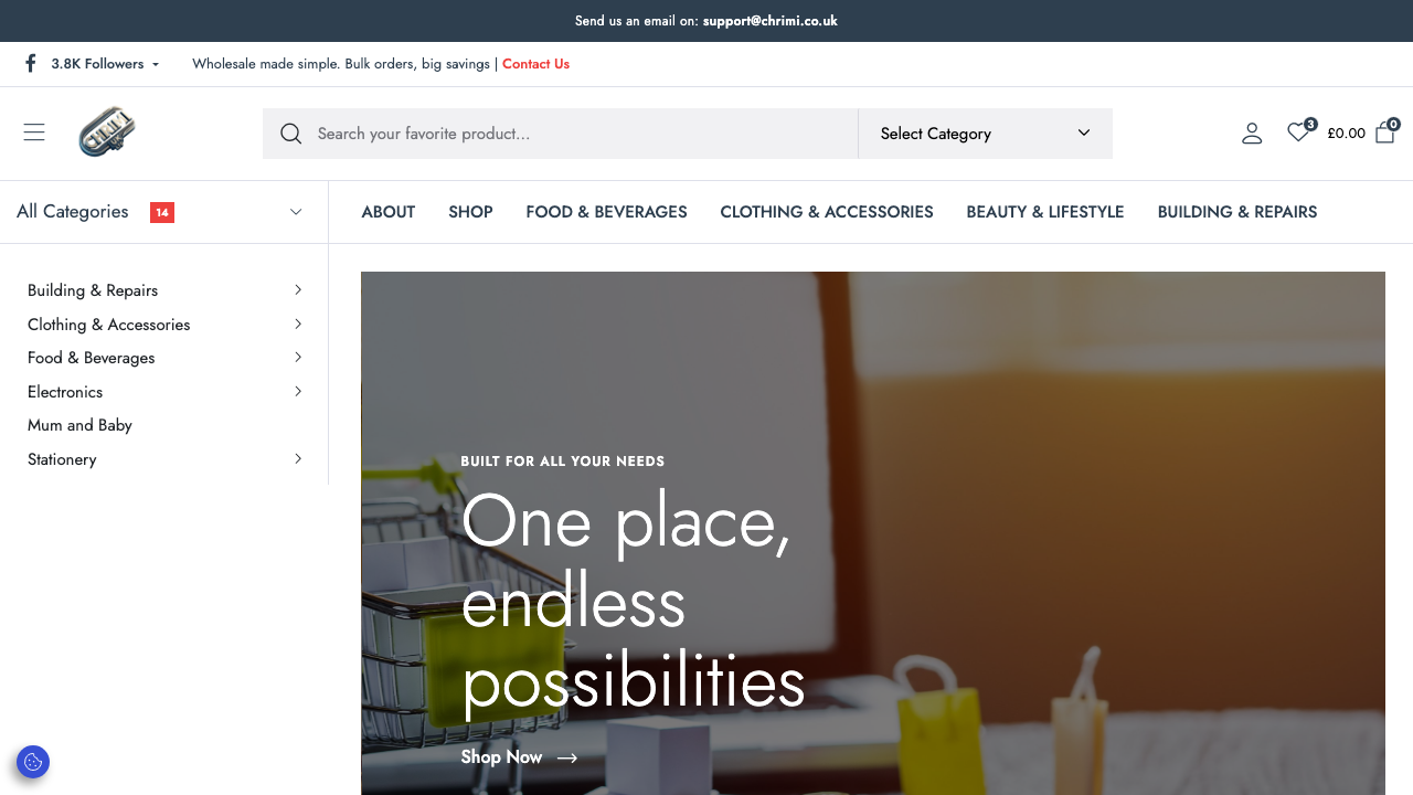 CHRIMI UK LIMITED website preview