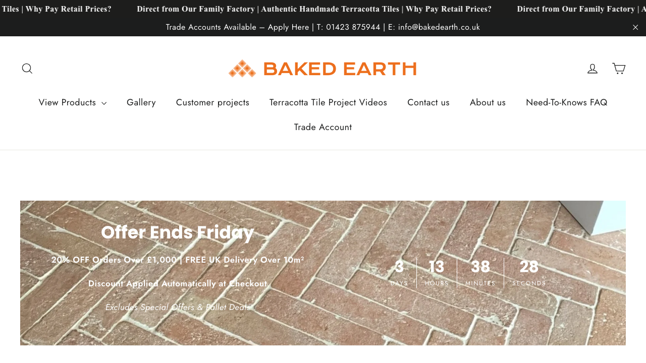 BAKED EARTH LTD website preview
