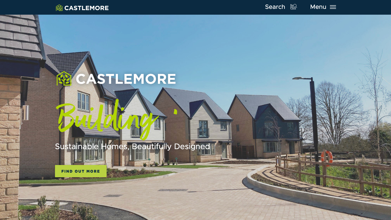 CASTLEMORE HOMES LIMITED website preview