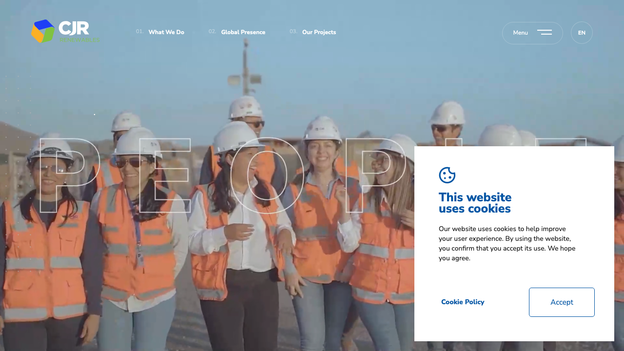 CJR WIND LTD website preview