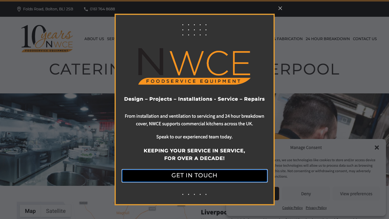 CATERING EQUIPMENT CONSULTANTS LTD website preview
