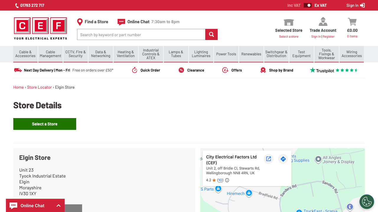 CJET ELECTRICAL LTD website preview