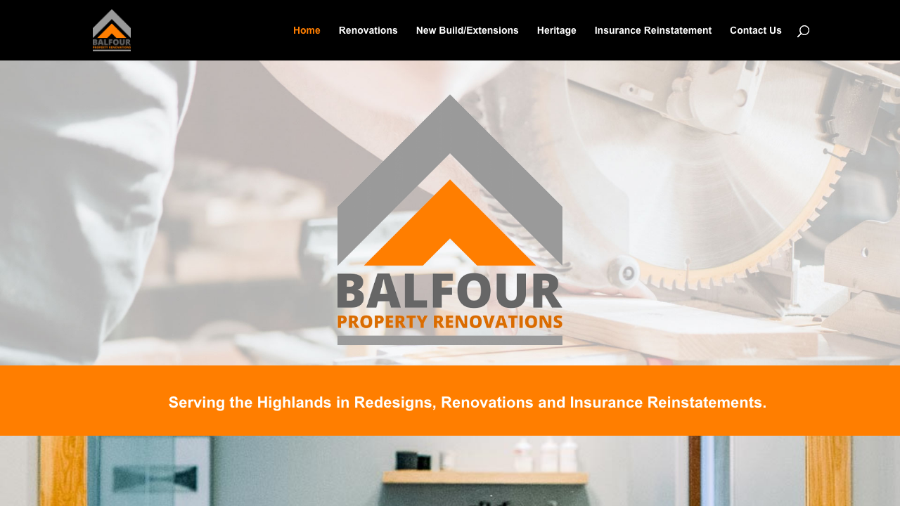 BALFOUR PROPERTY RENOVATIONS LTD website preview
