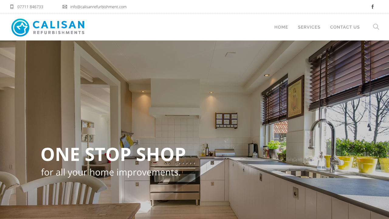 CALISAN REFURBISHMENTS LTD website preview