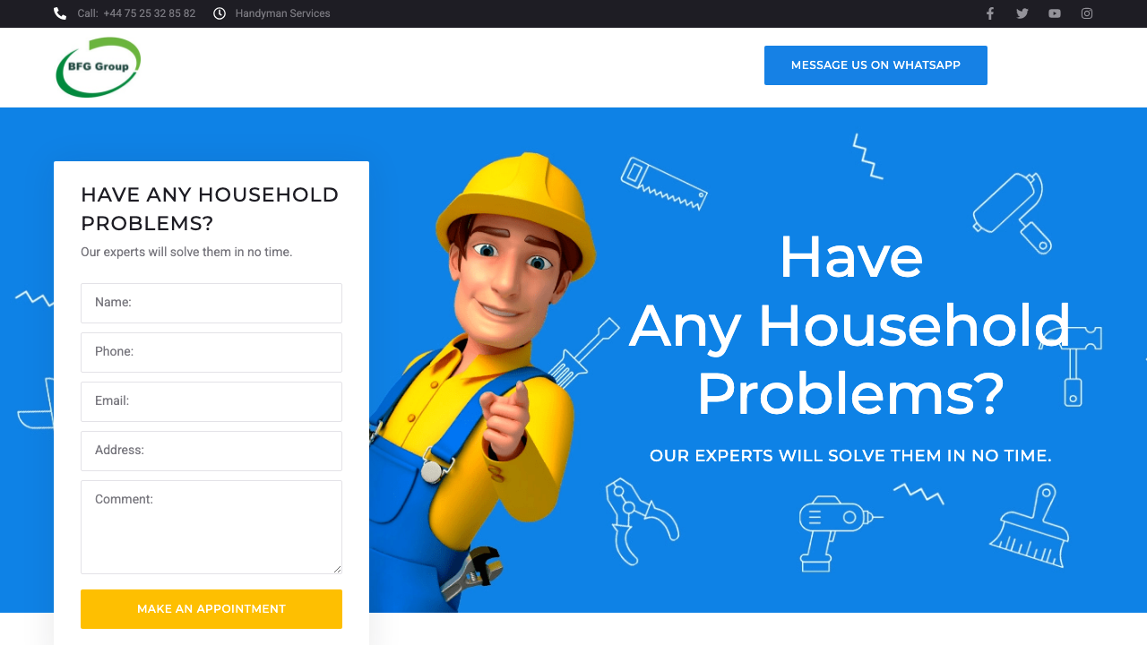 BFG GROUP LTD website preview