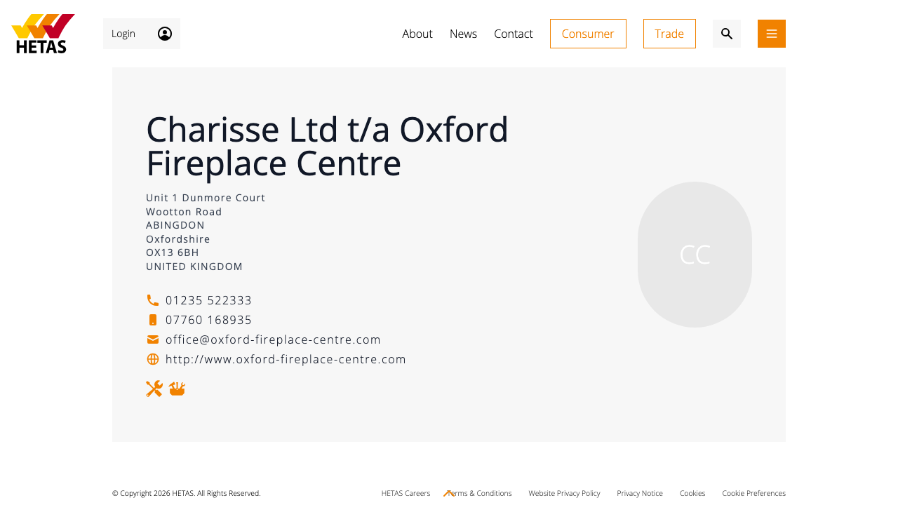 CHARISSE LIMITED website preview