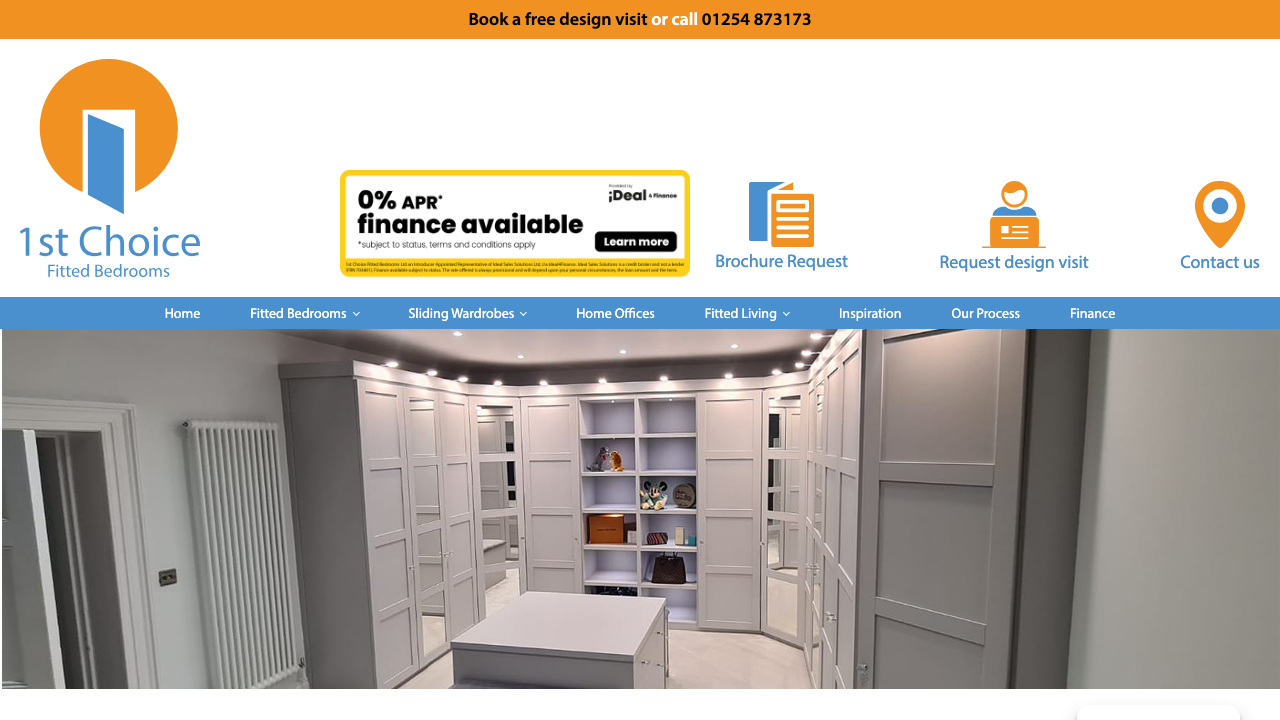 1ST CHOICE FITTED BEDROOMS LIMITED website preview