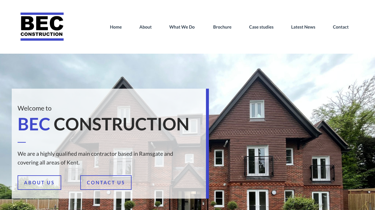 BEC CONSTRUCTION LIMITED website preview