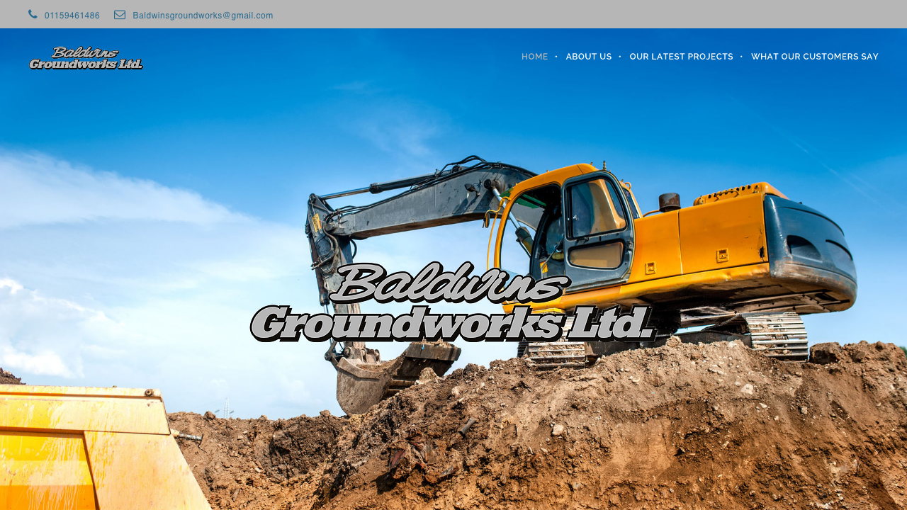 BALDWINS GROUNDWORKS LTD website preview