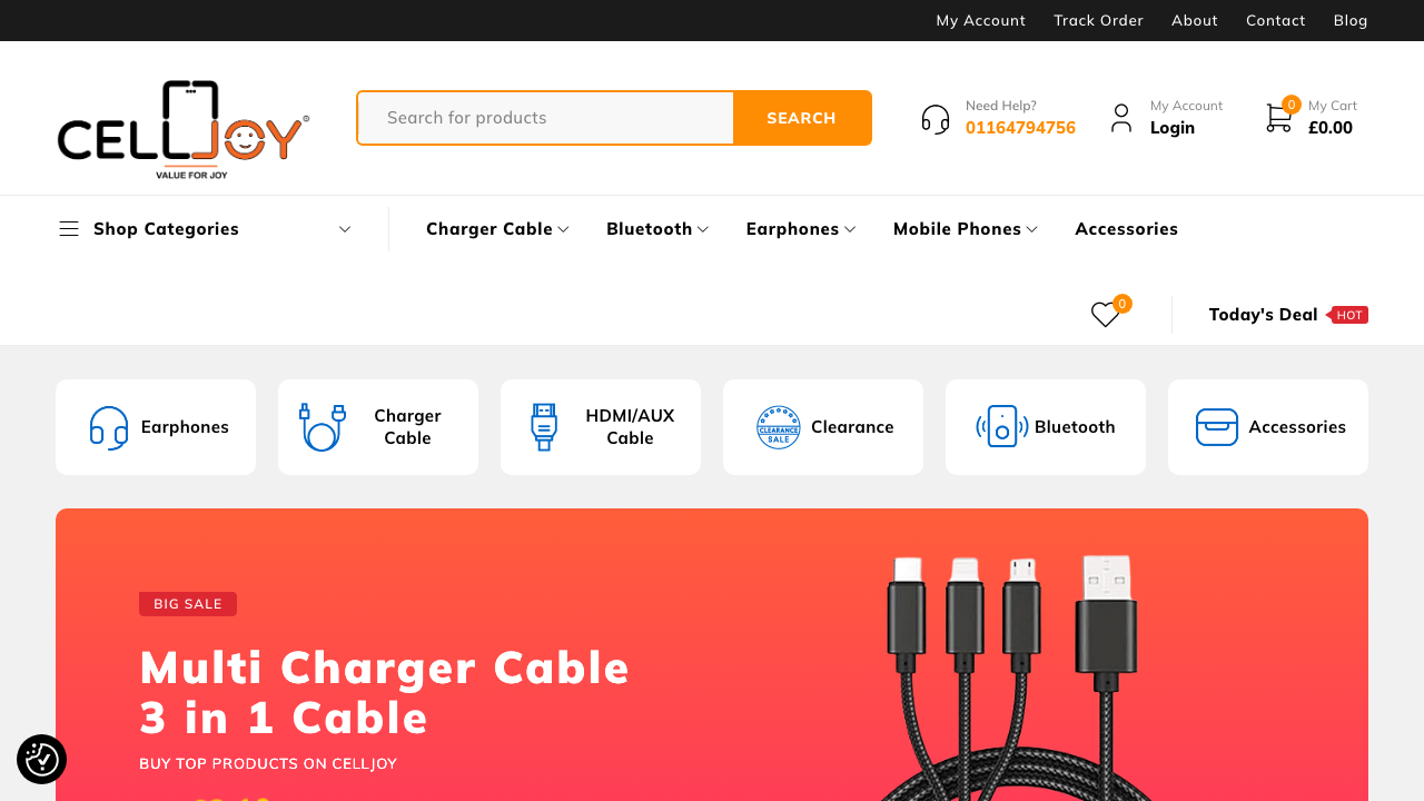 CELLJOY LTD website preview