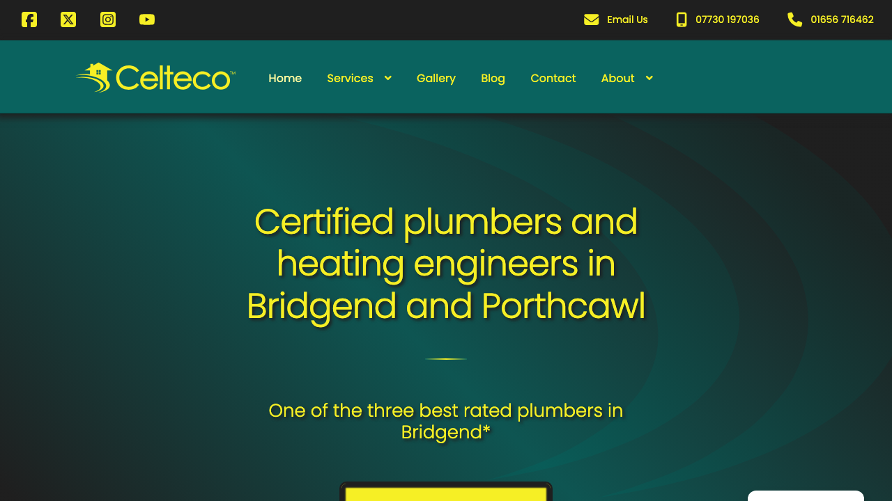 CELTECO LTD website preview