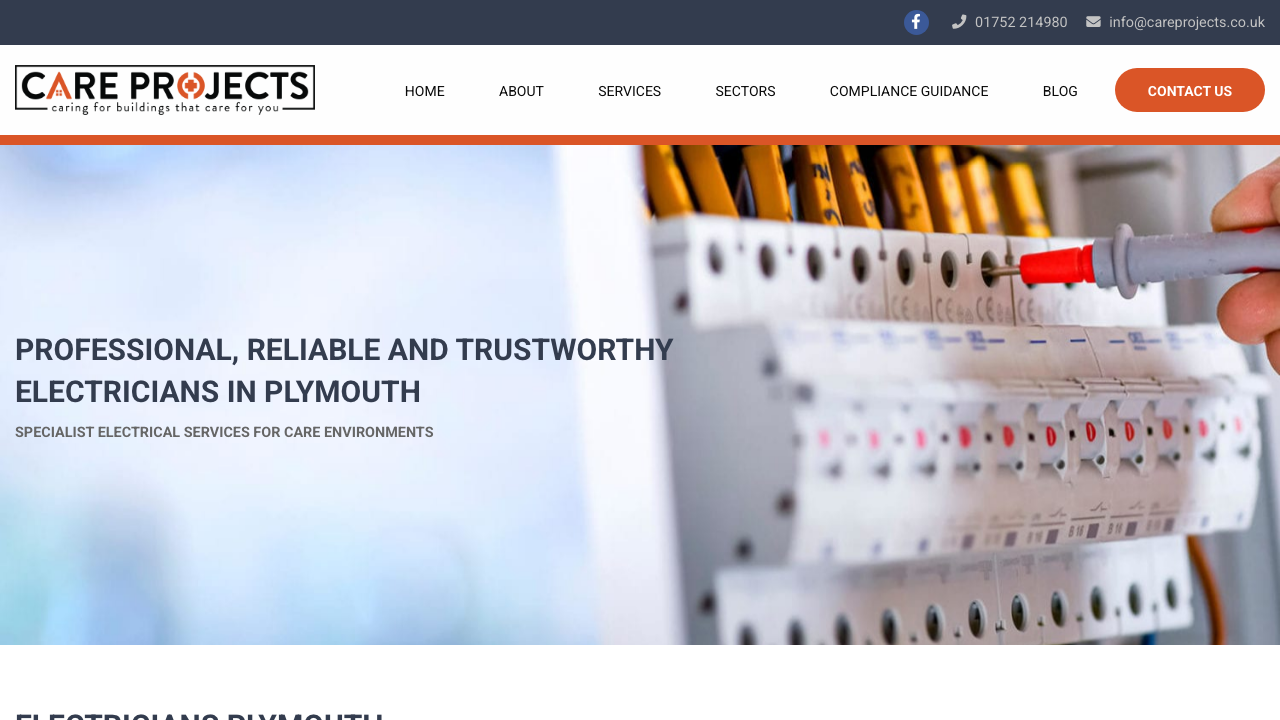 CARE PROJECTS (SW) LTD website preview