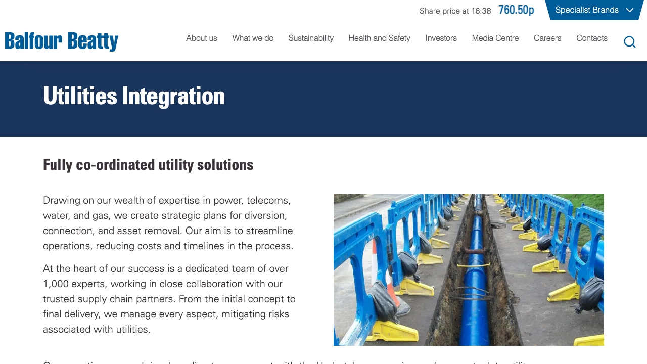 BALFOUR BEATTY UTILITY SOLUTIONS LIMITED website preview