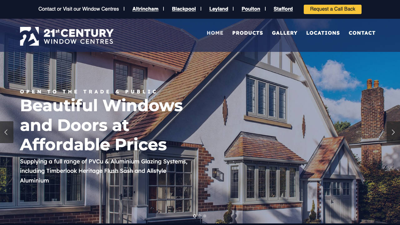 21ST CENTURY WINDOW CENTRES LIMITED website preview