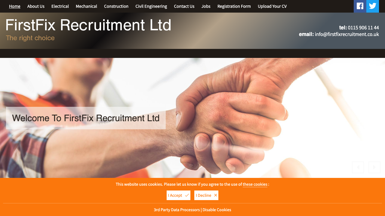 1 FIX ELECTRICAL LTD website preview