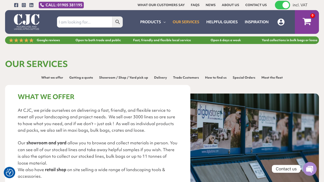 CJC PRODUCTS LTD website preview