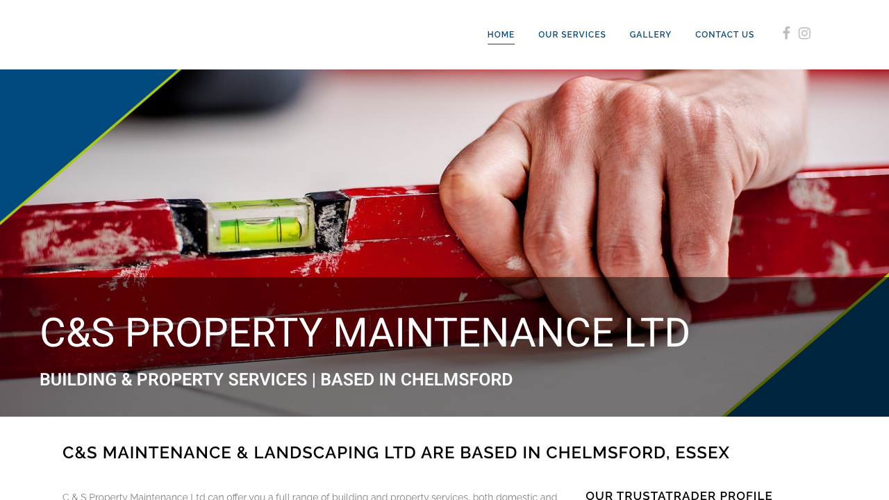 C&S MAINTENANCE AND LANDSCAPING LTD website preview