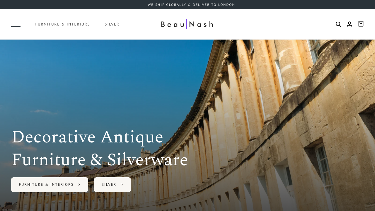 BEAU NASH DECORATIVE LTD website preview
