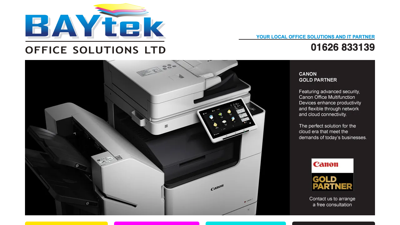 BAYTEK LIMITED website preview