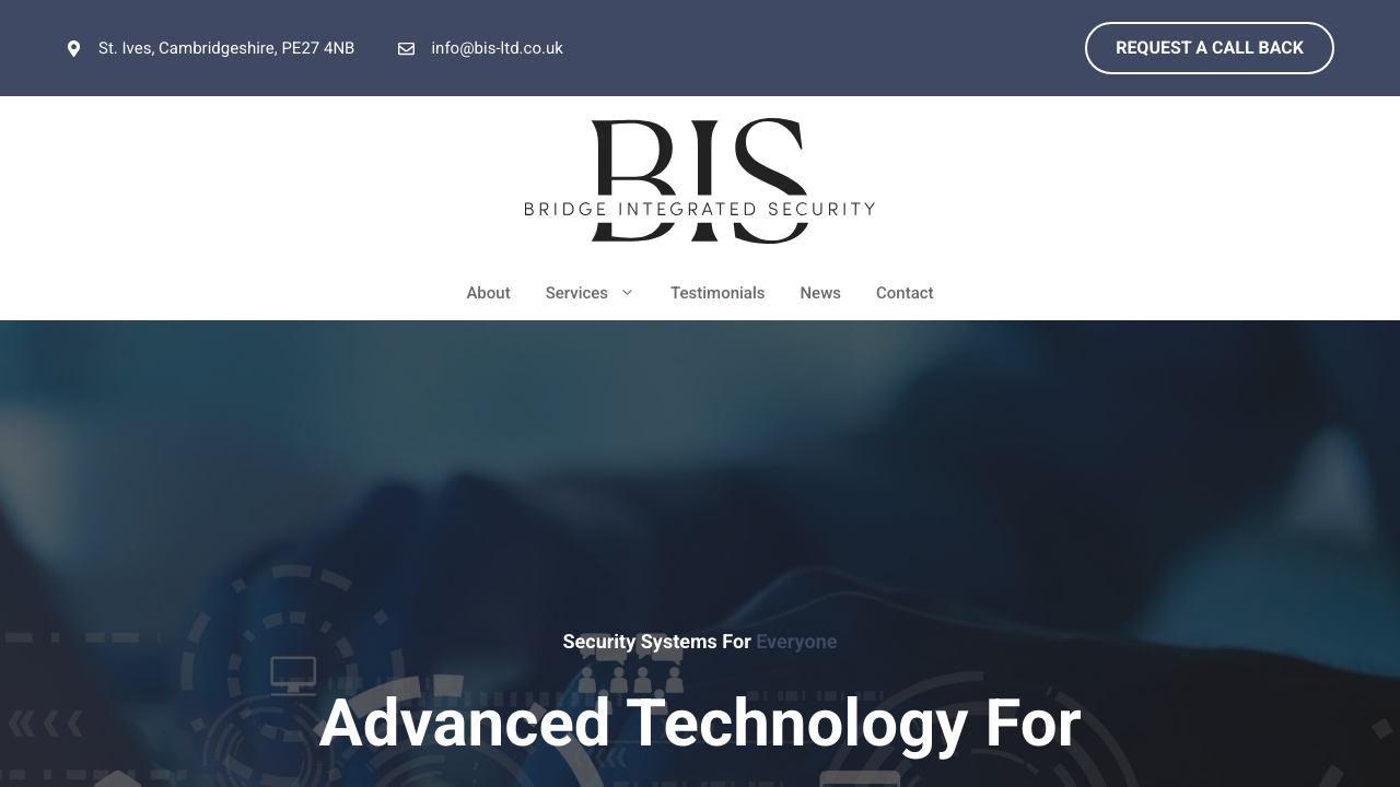 BRIDGE INTEGRATED SECURITY LTD website preview