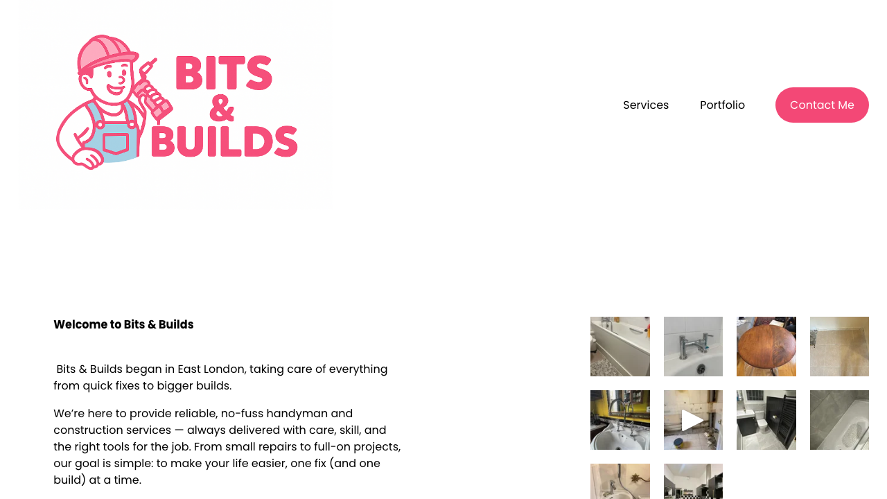 BITS AND BUILDS LTD website preview
