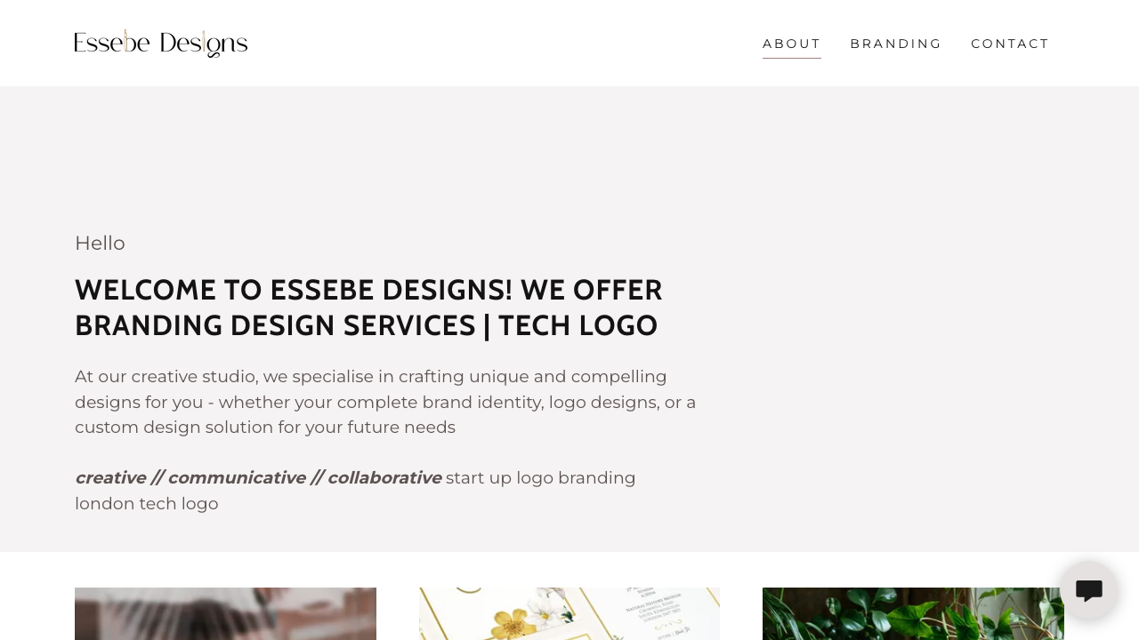 ESSEBE DESIGNS LTD website preview