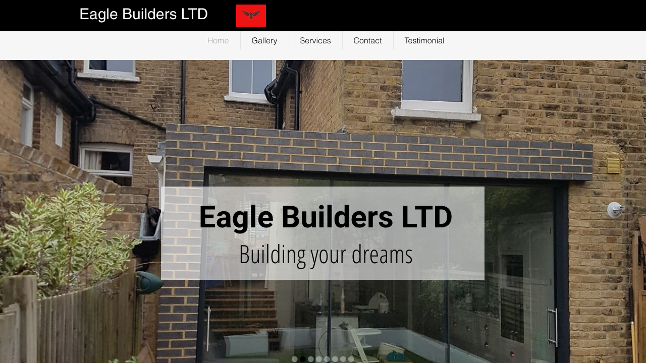 EAGLES BUILDERS LIMITED website preview