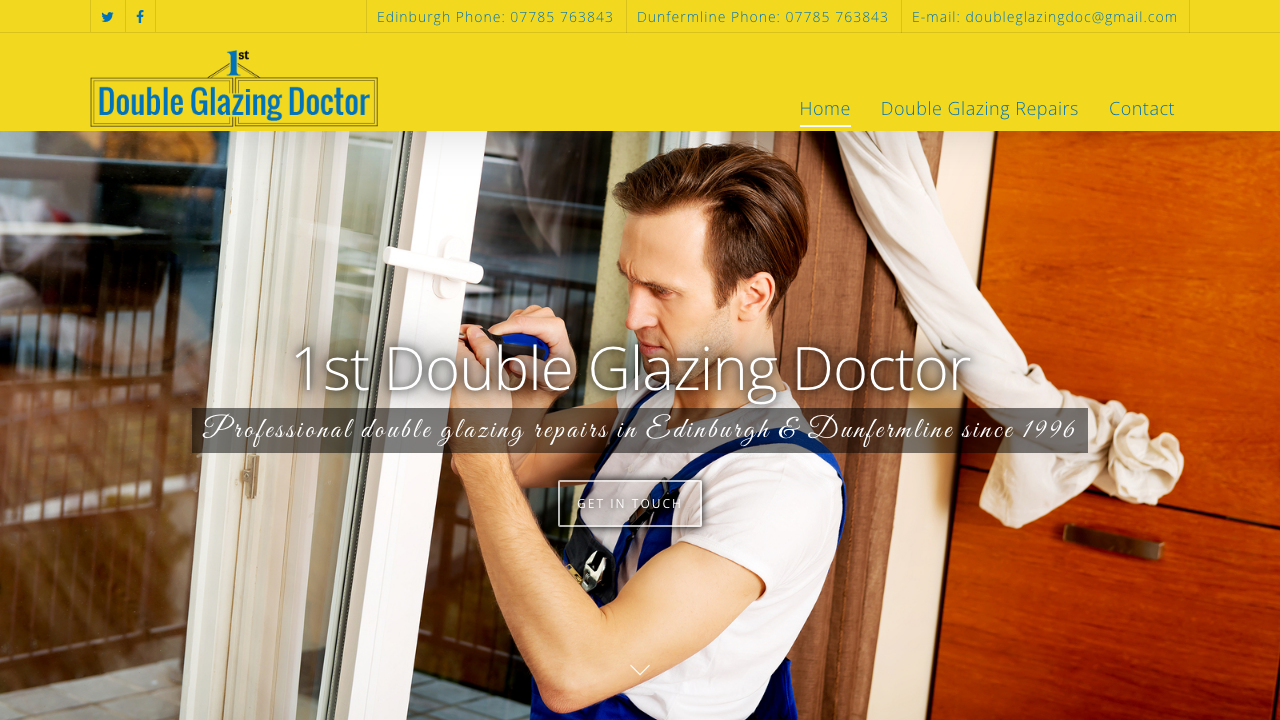 1ST DOUBLE GLAZING DOCTOR SCOTBASED LIMITED website preview