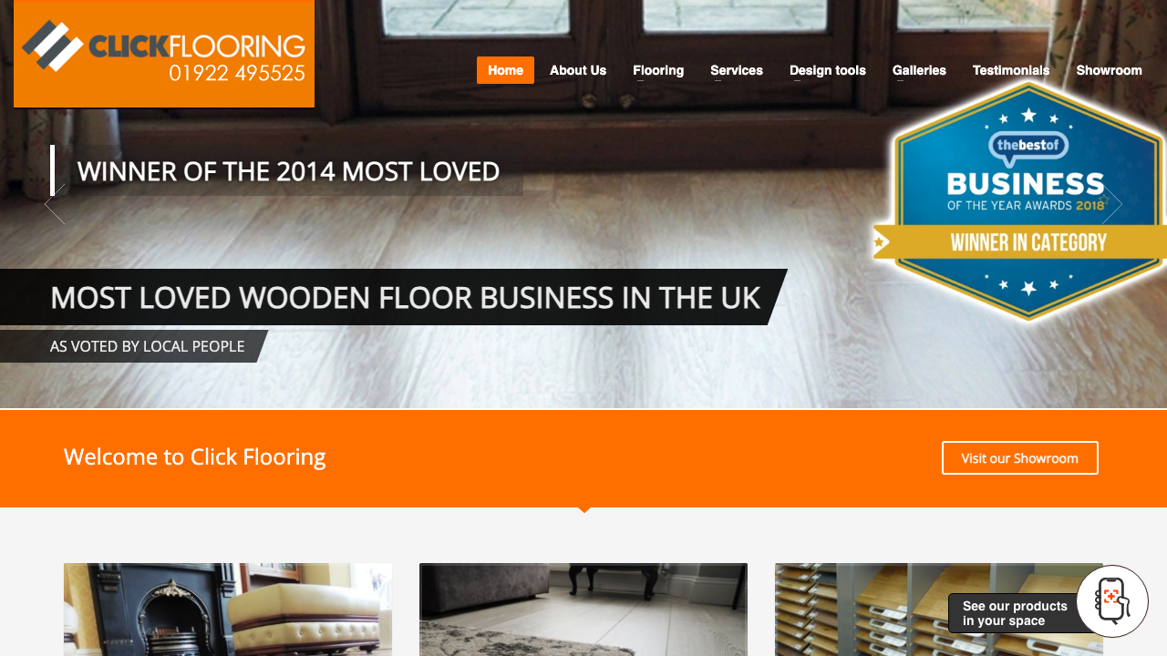 BLOXWICH CLICK FLOORING LTD website preview