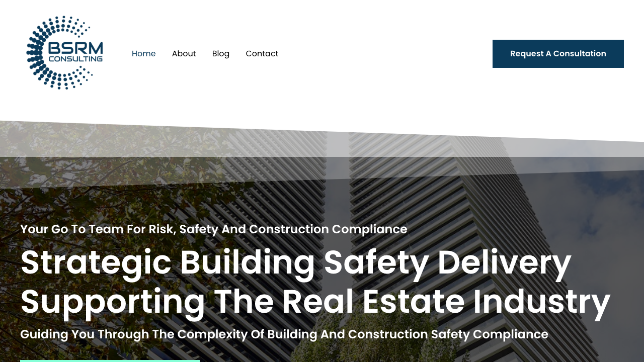 BSRM CONSULTING LTD website preview