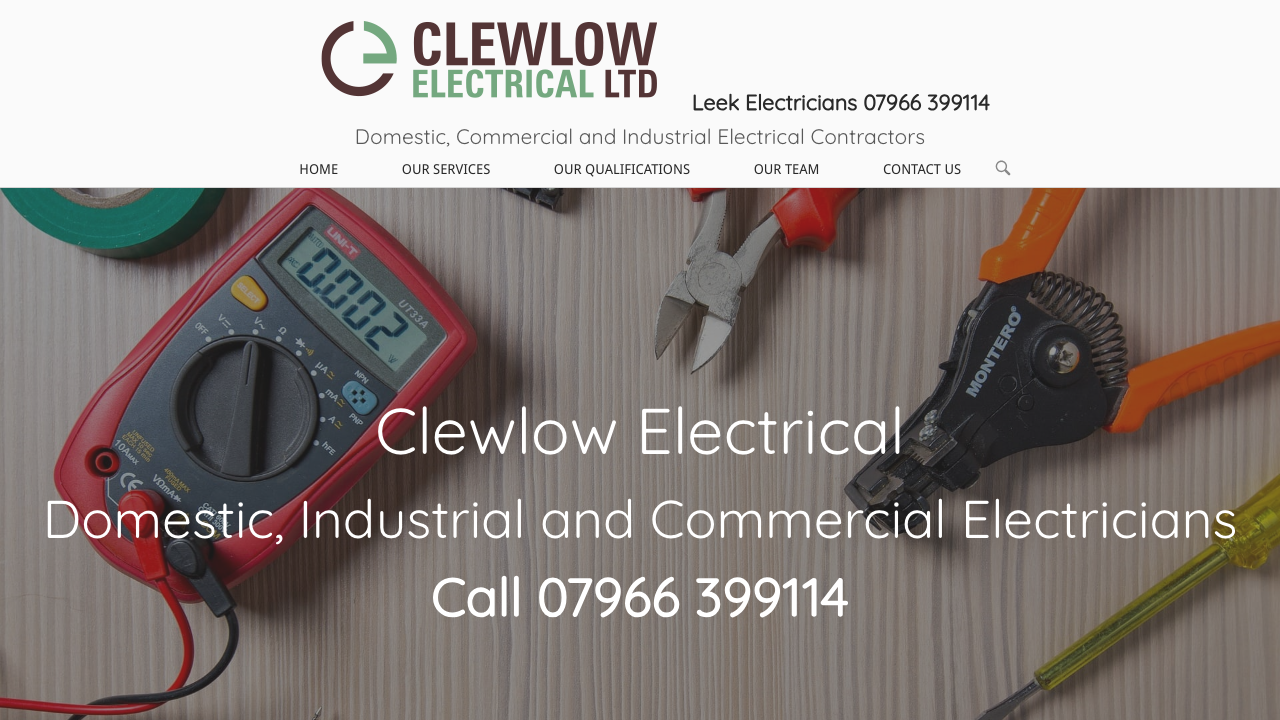 CLEWLOW ELECTRICAL LIMITED website preview