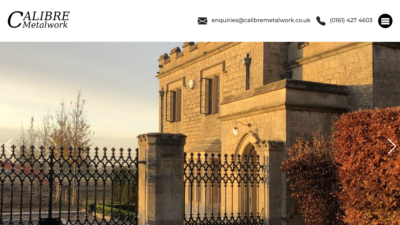 CALIBRE METALWORK LIMITED website preview