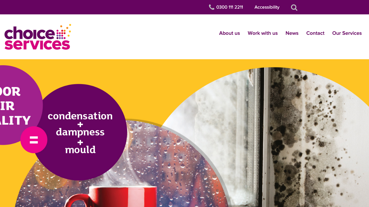 CHOICE SERVICES (IRELAND) LIMITED website preview