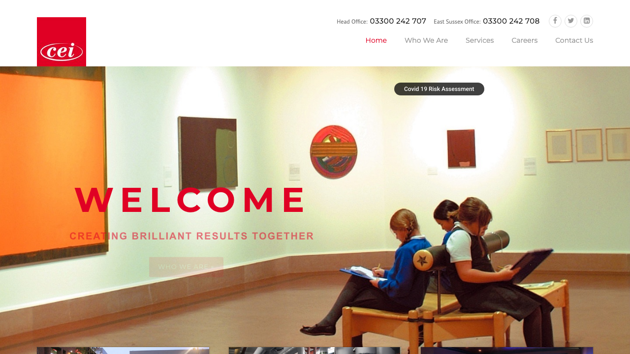 CEI ELECTRICAL SERVICES LTD website preview