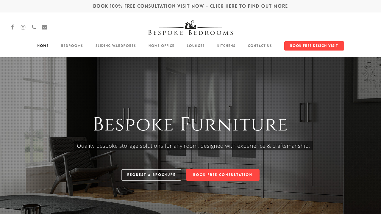 BESPOKE BEDROOMS LTD website preview