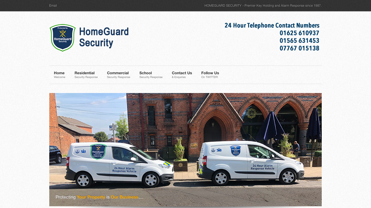 24-7 SECURITY FIRE AND DATA LIMITED website preview