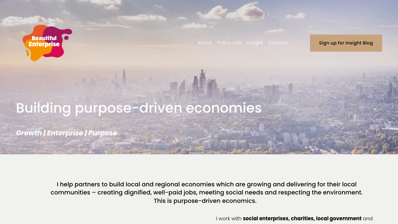 BEAUTIFUL ENTERPRISES LTD website preview